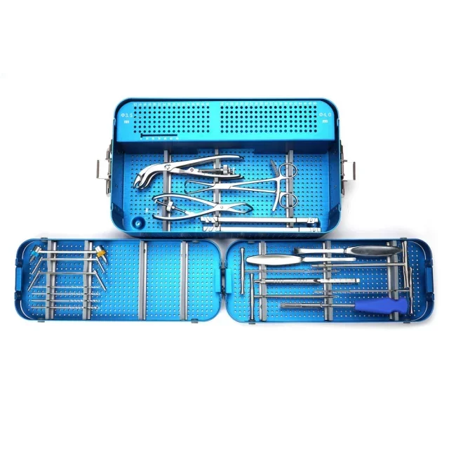 Orthopedic Instruments Small Fragment Orthopedic Instrument Set Trauma Plate Instrument Set 1 Set PK Manual Accept OEM A+ Grade