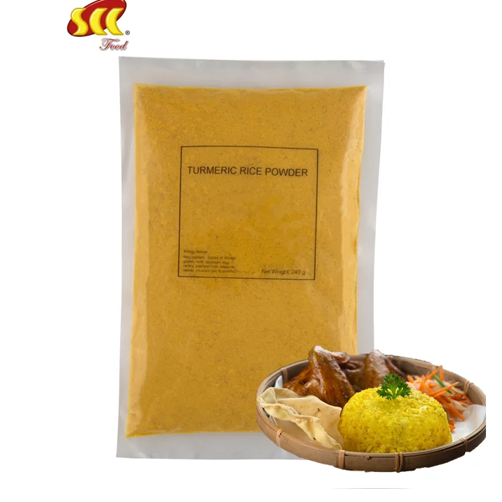 240g Dried Turmeric Seasoning Rice Powder Premix Malaysia