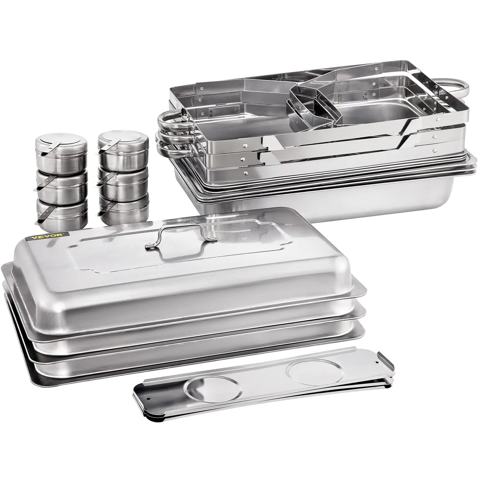 Wholesale Manufacturer Economic Stainless Steel Roll Top Food Warmer Chafing Dishes For Catering