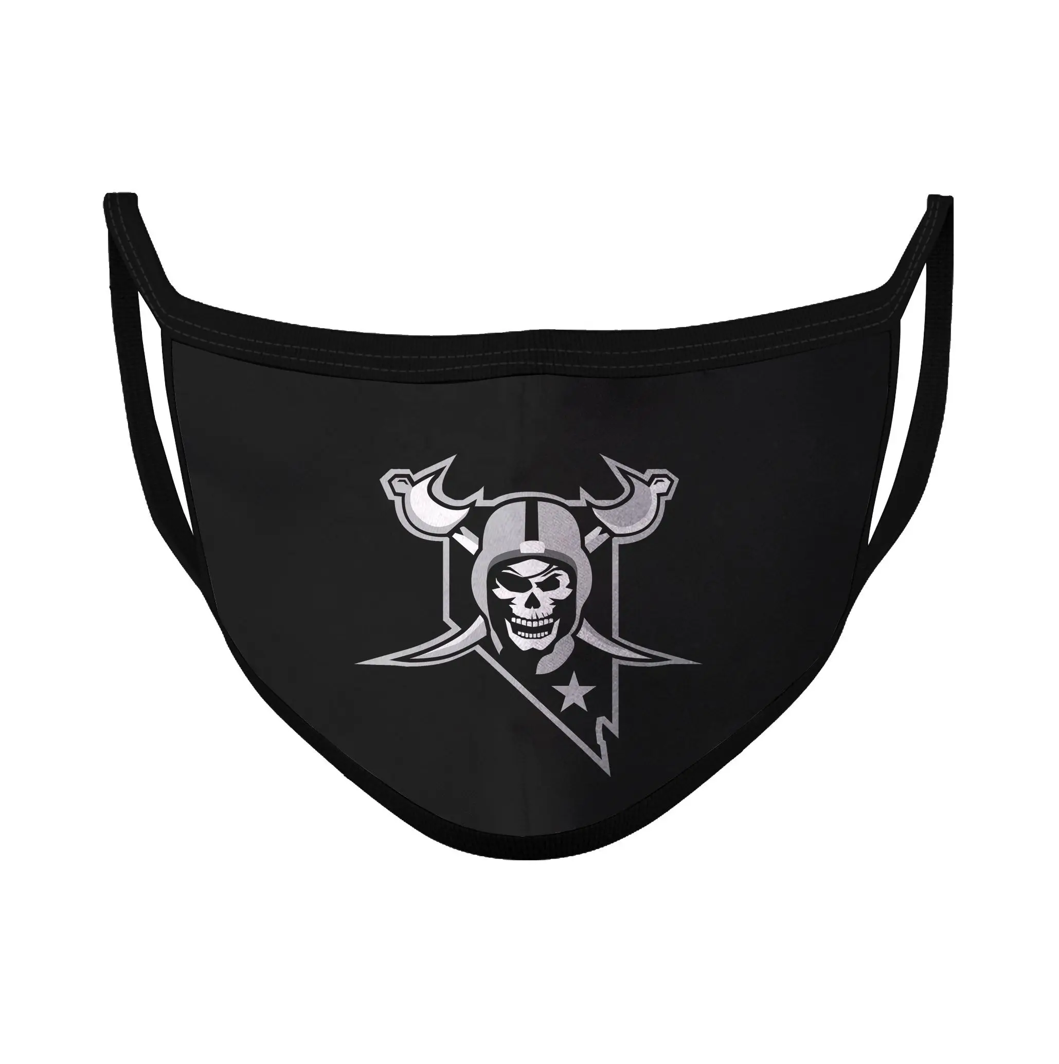 Las Vegas Raiders MEN women kids washable reusable custom fashion sublimation print facemask | Sublimation Facemask mouth cover