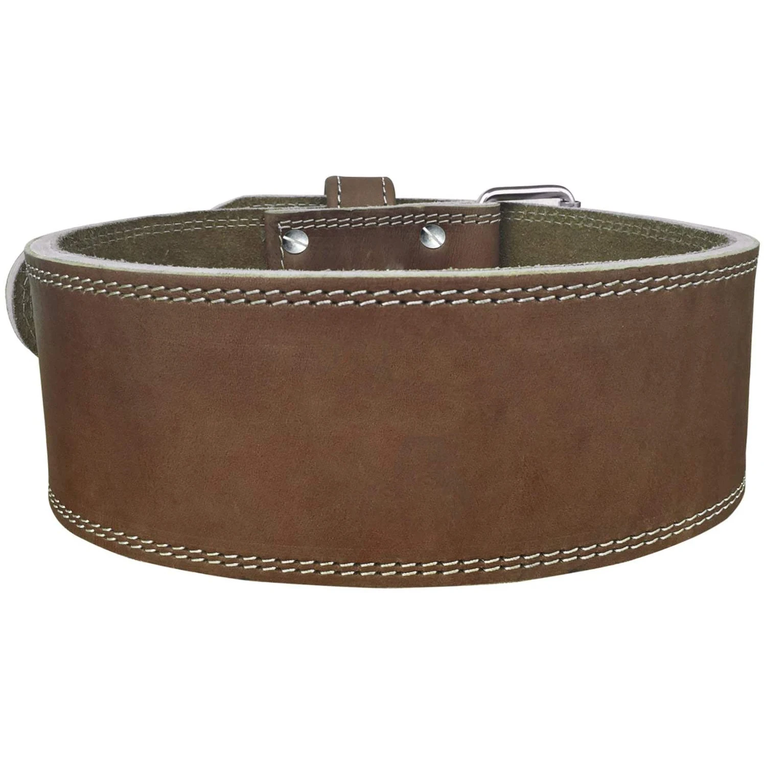 PU Leather Power lifting Lever Single Prong Belt Wholesale Heavy Duty Manufacture All Leather Weightlifting Belt Unisex