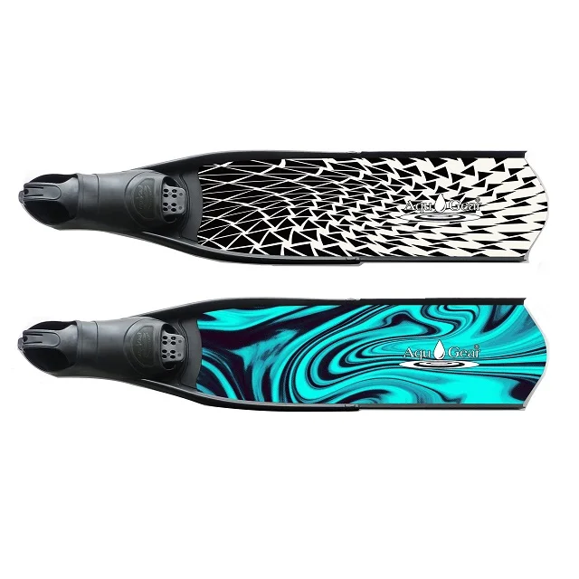 Long Fiber-Glass Blade Diving Fins