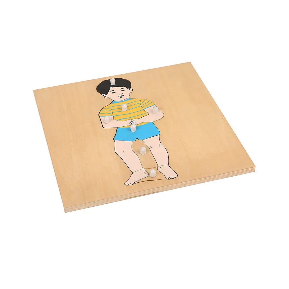 Деревянные Обучающие игрушки Монтессори материалы мальчик головоломки для детского сада