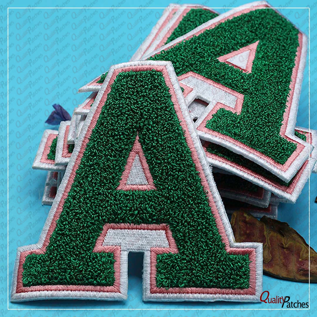 Quality Patches Varsity Letter Patches Made in Pakistan Patch Supplier