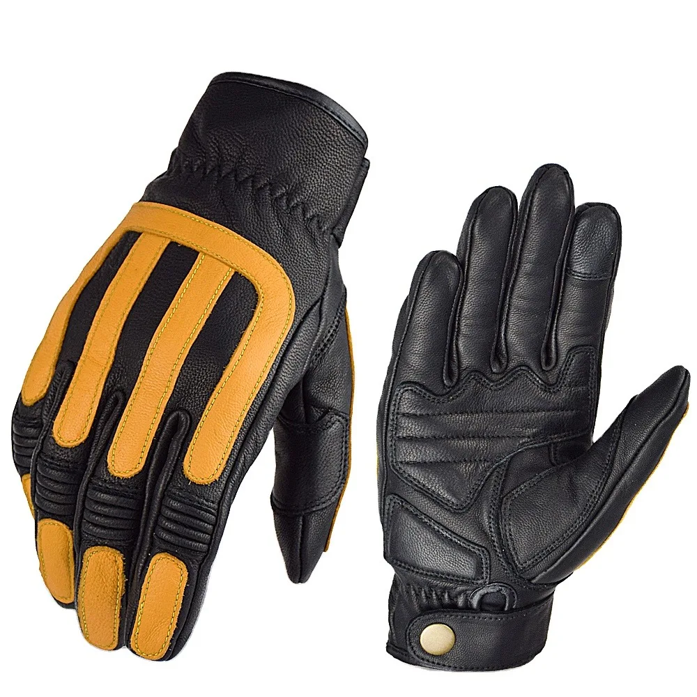 Wholesale Custom Motorcycle Gloves Outdoor Racing Gloves Hard Gloves for Men High Quality