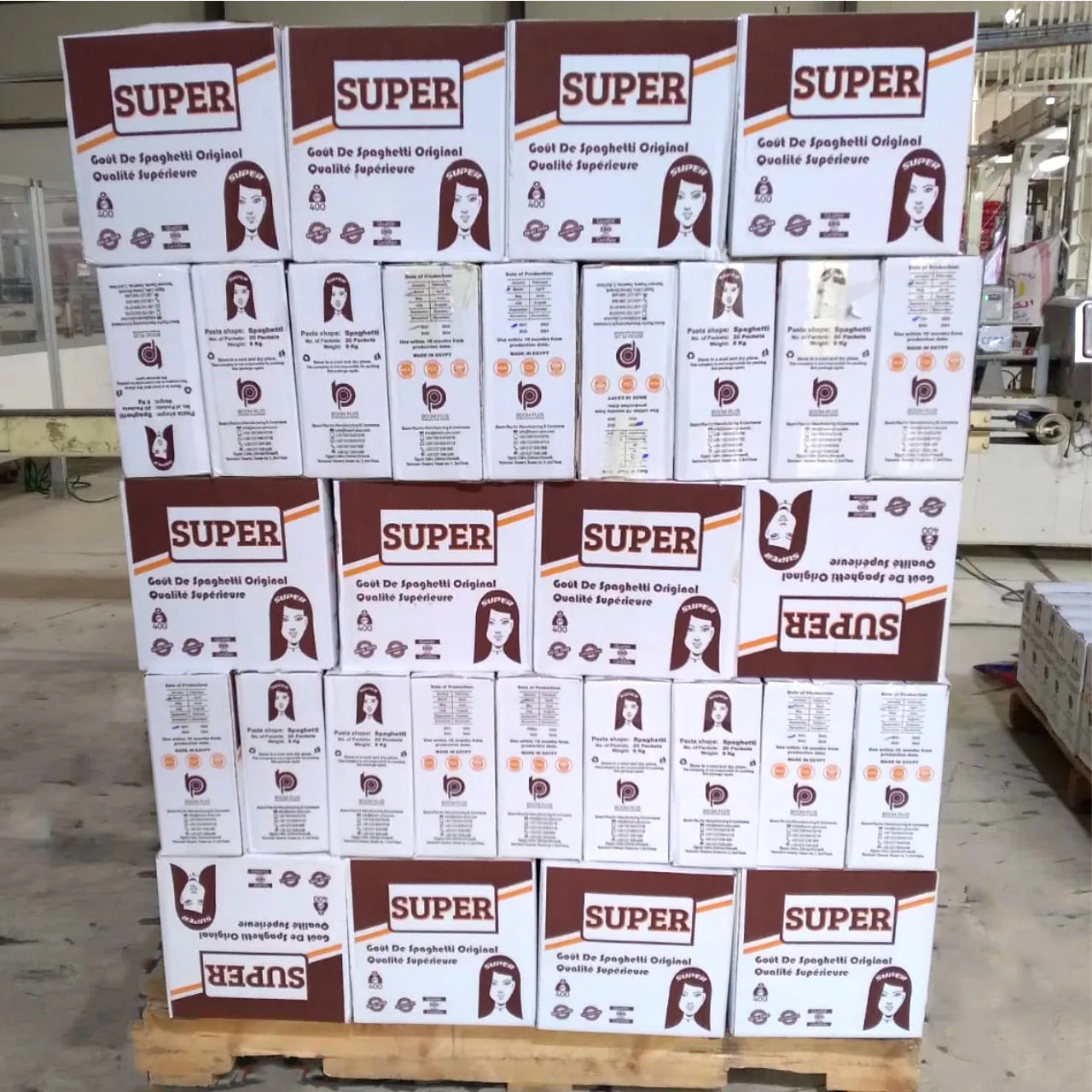 Halal Certified Spaghetti Pasta 18 Months Shelf Life Wheat-based Packaged in Bag or Box Cooked Style