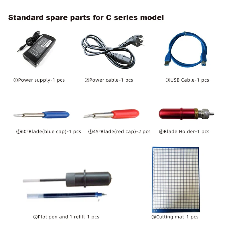 720mm Laser Engraved Desktop Printer Cutter Contour Cutting Machine