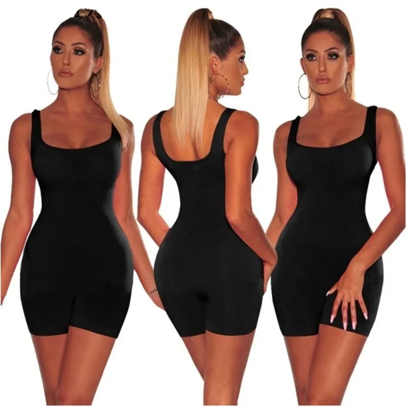 Женские однотонные Эластичные Обтягивающие Клубные костюмы в стиле хип-хоп обтягивающие модные Комбинезоны по индивидуальному заказу