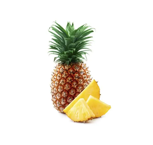 
Fresh Pineapples MD2 Golden Sweet From Mexico Calibers 5,6,7- Presentation 14kg Box 