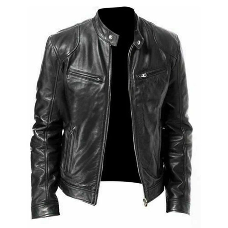 Leather Collar coat Pilot Hot sale of leather Jacket