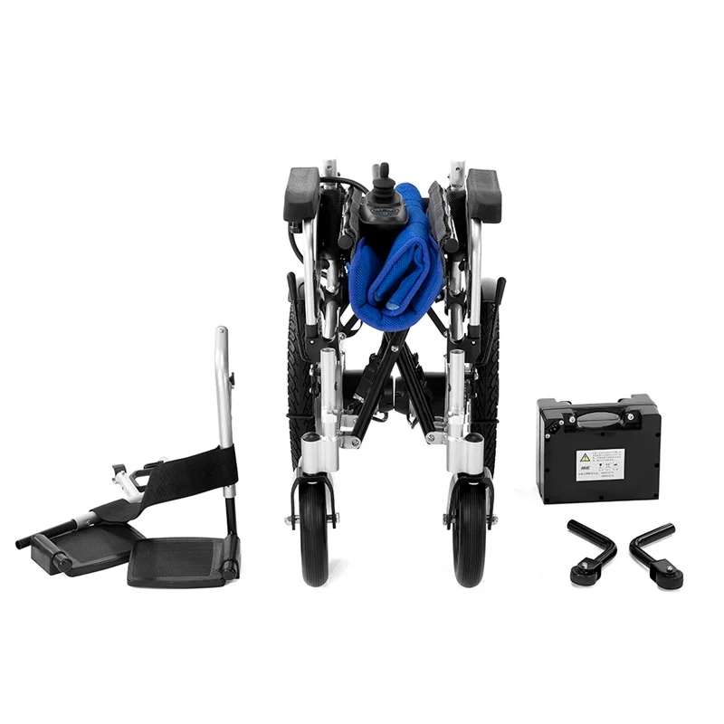 CE инвалидов Медицинское Электрическое Кресло-каталка мобильность моторизованный мощность 250 Вт * 2 Складной Съемный инвалидной коляски BZ-6401