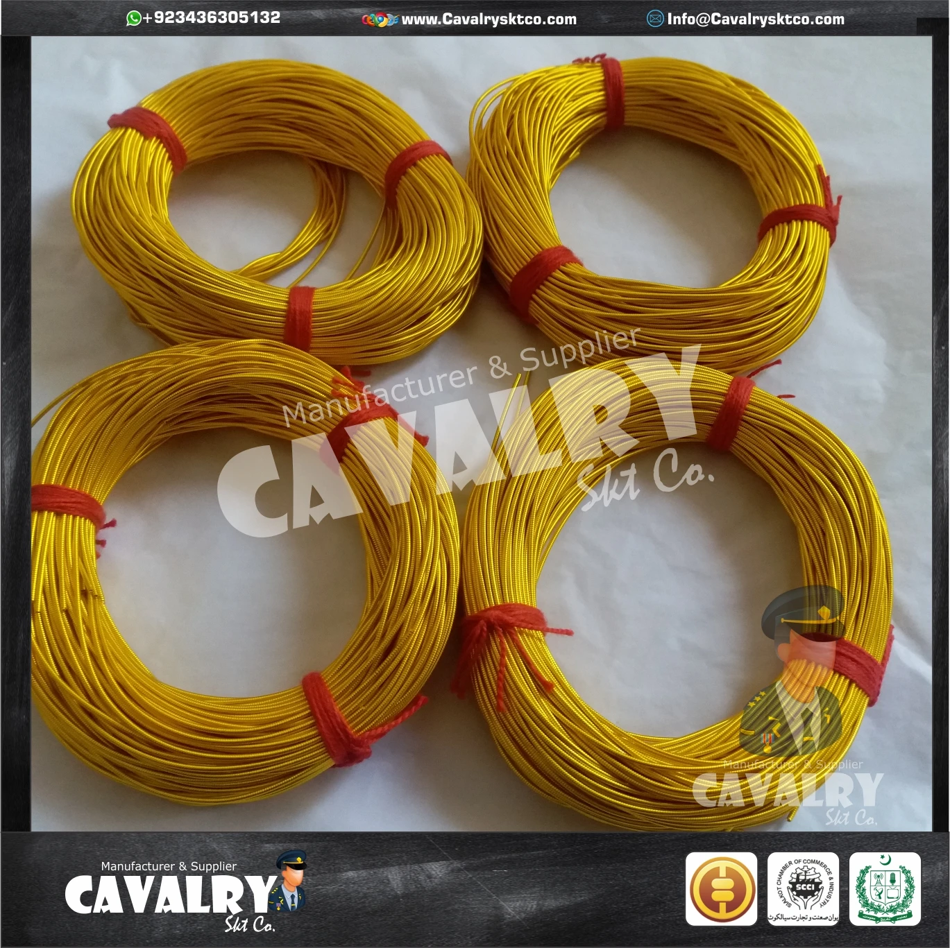 Прямая поставка высококачественный провод французского слива английский | Испанское золото Canutillo