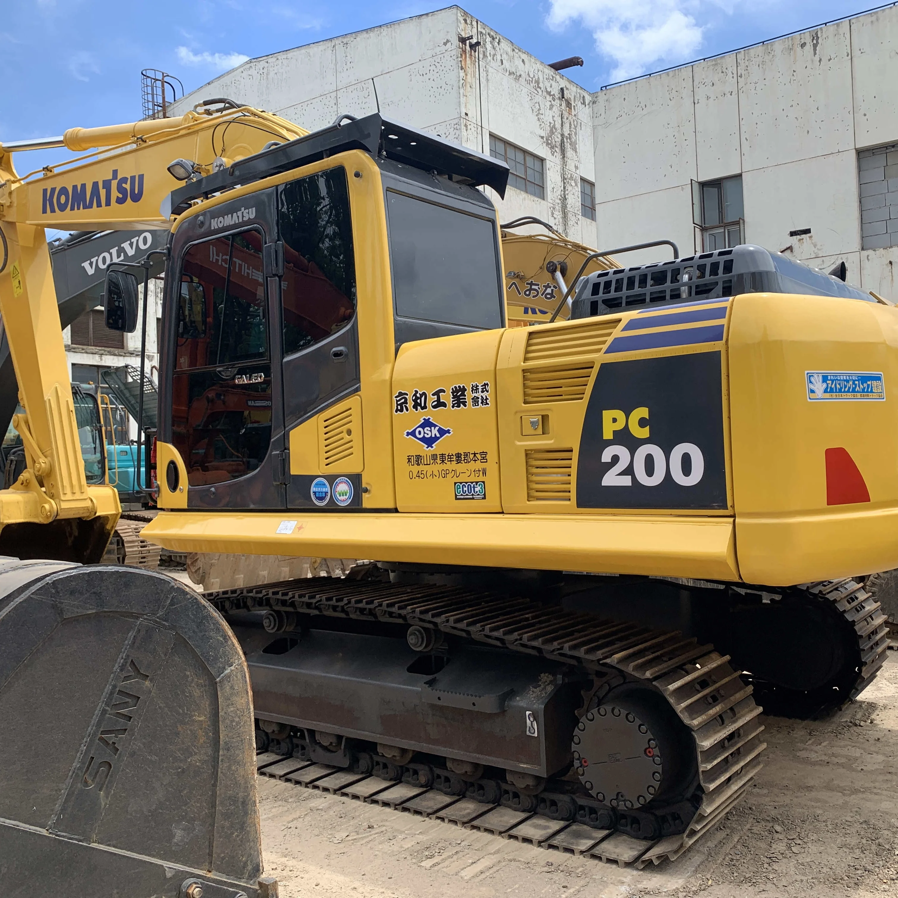 KOMATSU PC200-8 Reconditioned Crawler Excavator Used Mini KOMATSU PC200 Core Engine Pump Motor Components; KYB Hydraulic Pump