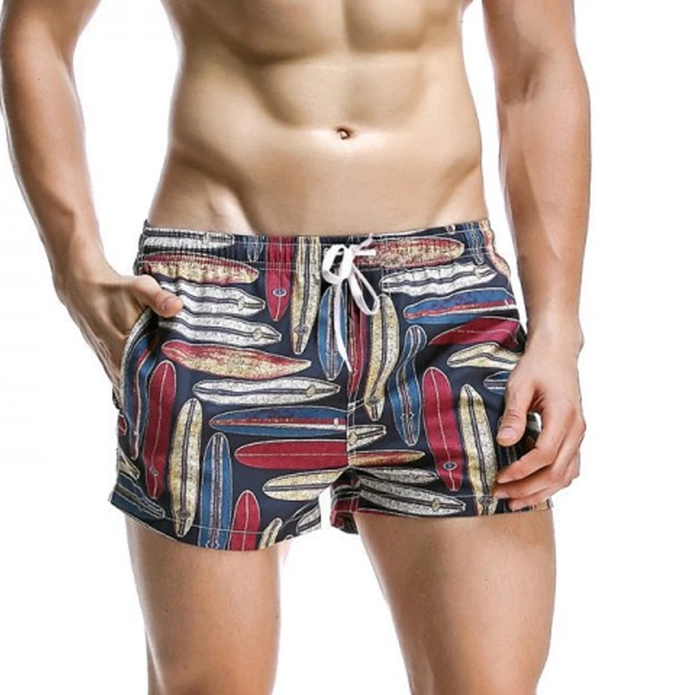  Oem летние быстросохнущие дышащие пляжные шорты тканевые Шорты для плавания мужские стрейч горячая распродажа товаров