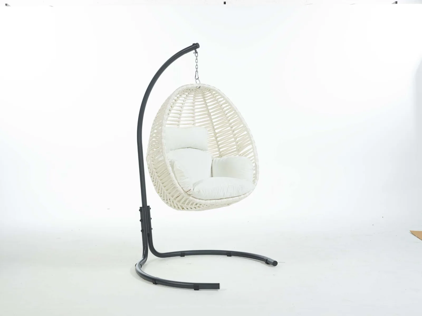 2021 Best Selling European Swing Chair Garden Leisure Furniture Outdoor Furniture Metal Garden patio hammock chair