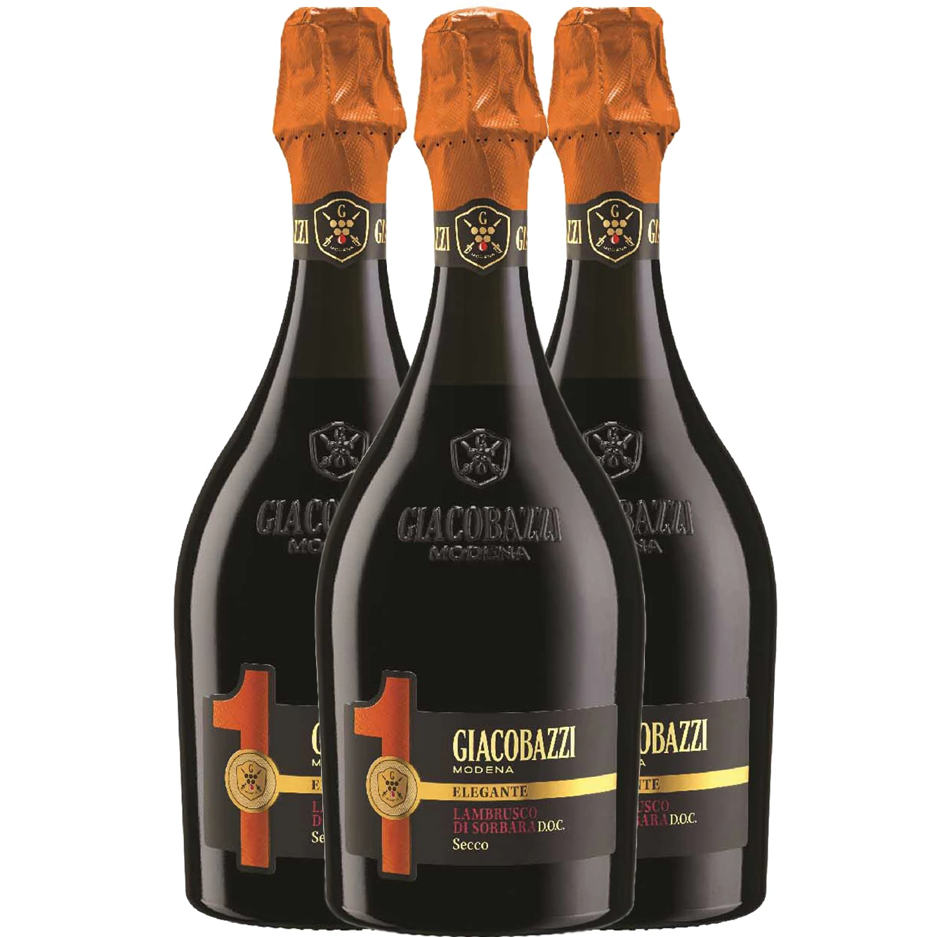 Premium quality sparkling wine Lambrusco di Sorbara D.o.c. 750 ml from Italy for export