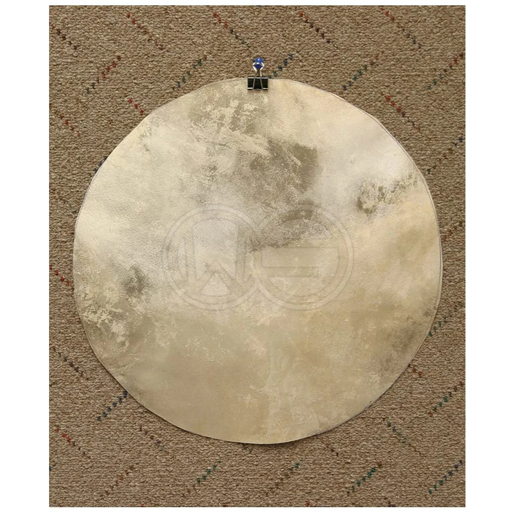 Golden Gate Bodhran Goatskin Head 22 Vellum skin for conga head made of buffalo Goatskin  Drum Skins for Djembes