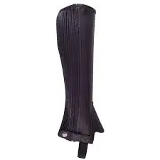 
Equestrian Wear Premium Brown leather Horse Riding Half Chaps, Men and women Fashion western. 