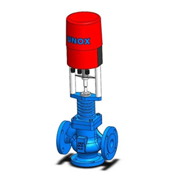 2021 высокое качество GGG-40,3 sfero чугунным корпусом DN25 PN25 2 way Электрический моторизованный клапан управления для горячего масла