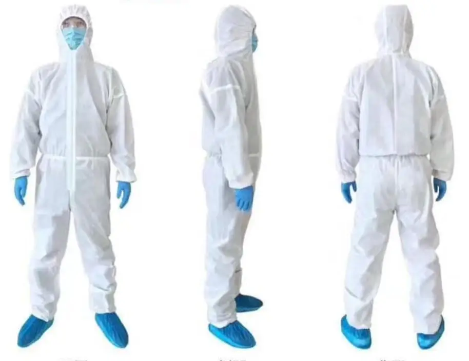 Non-woven Material Protective Visitor Coat, Direct from Vietnam Manufacturer Isolation Protection Disposable Thanh Long Vietnam