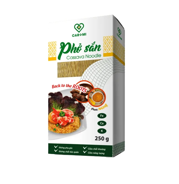 
High quality cassava noodles- 100% natural and health food made in Vietnam 