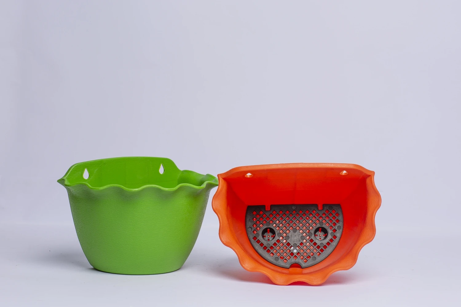 Heart Shape Flower Pot Nursery Pots Plastic for Adorable Decor Not
