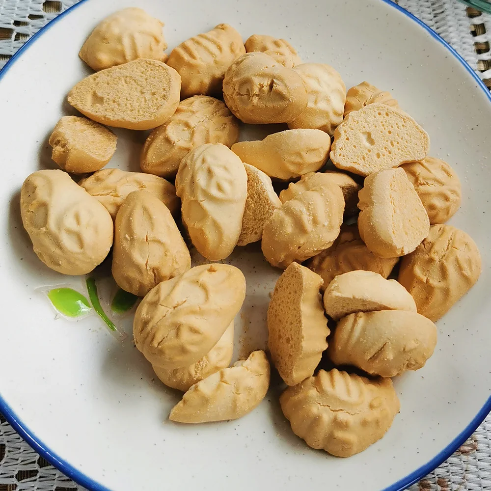 Custom Wholesale Private Label Sweet Coconut Milk Cookies Biscuit Ready Stock Made in Malaysia Handmade Sweet Cookie