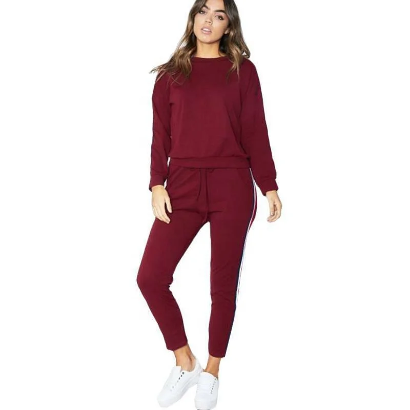 Custom Design Womens Reflective Nylon Ladies Tracksuit