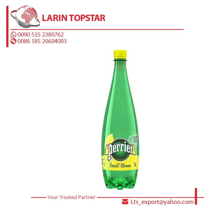 
Perrier Citron Lemon Lime Sparkling Natural Mineral Water 1 Liter 