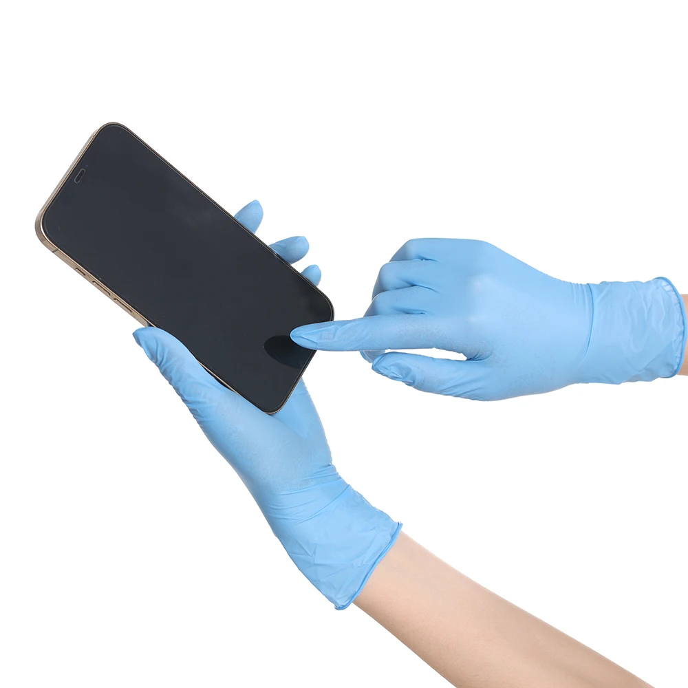 Titanfine Factory Direct Supply High Quality Water Proof Latex Free Nitrile Gloves For Industrial