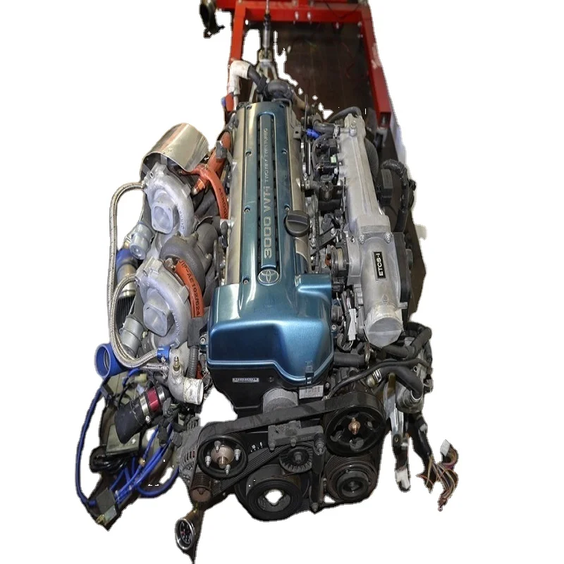 
JDM 98 Supra 2JZ GTE Twin Turbo Engine 