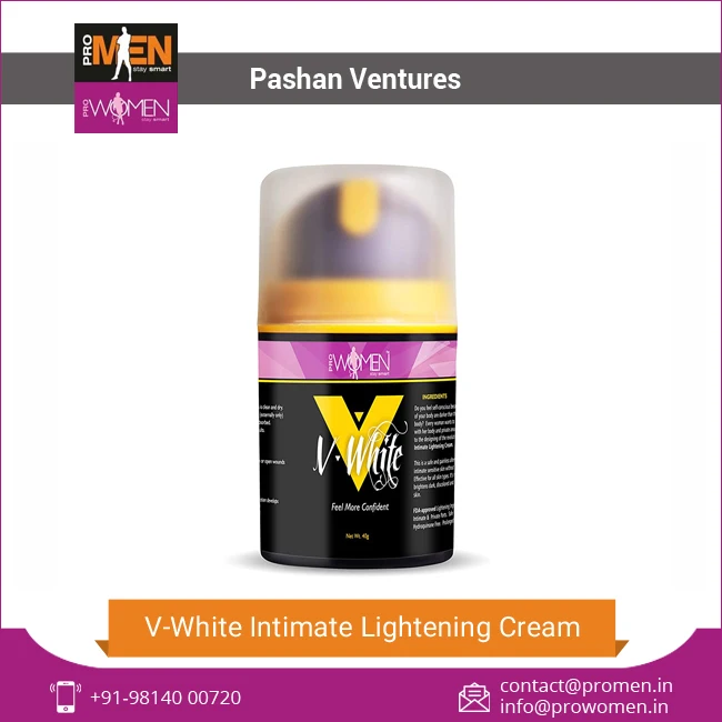 Hydroquinone Free V-White Advanced Intimate Parts Skin Lightening Cream