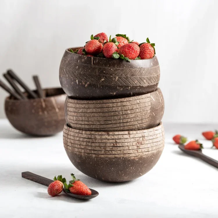 Unique and Natural Coconut Bowls, Eco-friendly Gift Vietnam wholesale