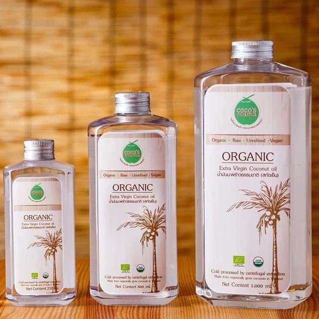 
100% pure natural organic extra virgin coconut oil for massage skin whitening and cooking 