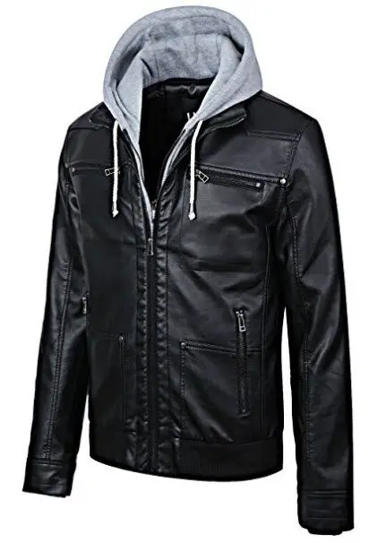 Новинка весна-осень 2021 куртки мужская одежда новая версия облегающая куртка из искусственной кожи с воротником-стойкой для мужчин