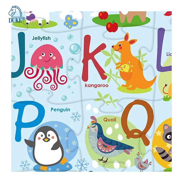Kids Educational Toy 24 pcs Big Size Alphabet Floor Puzzles