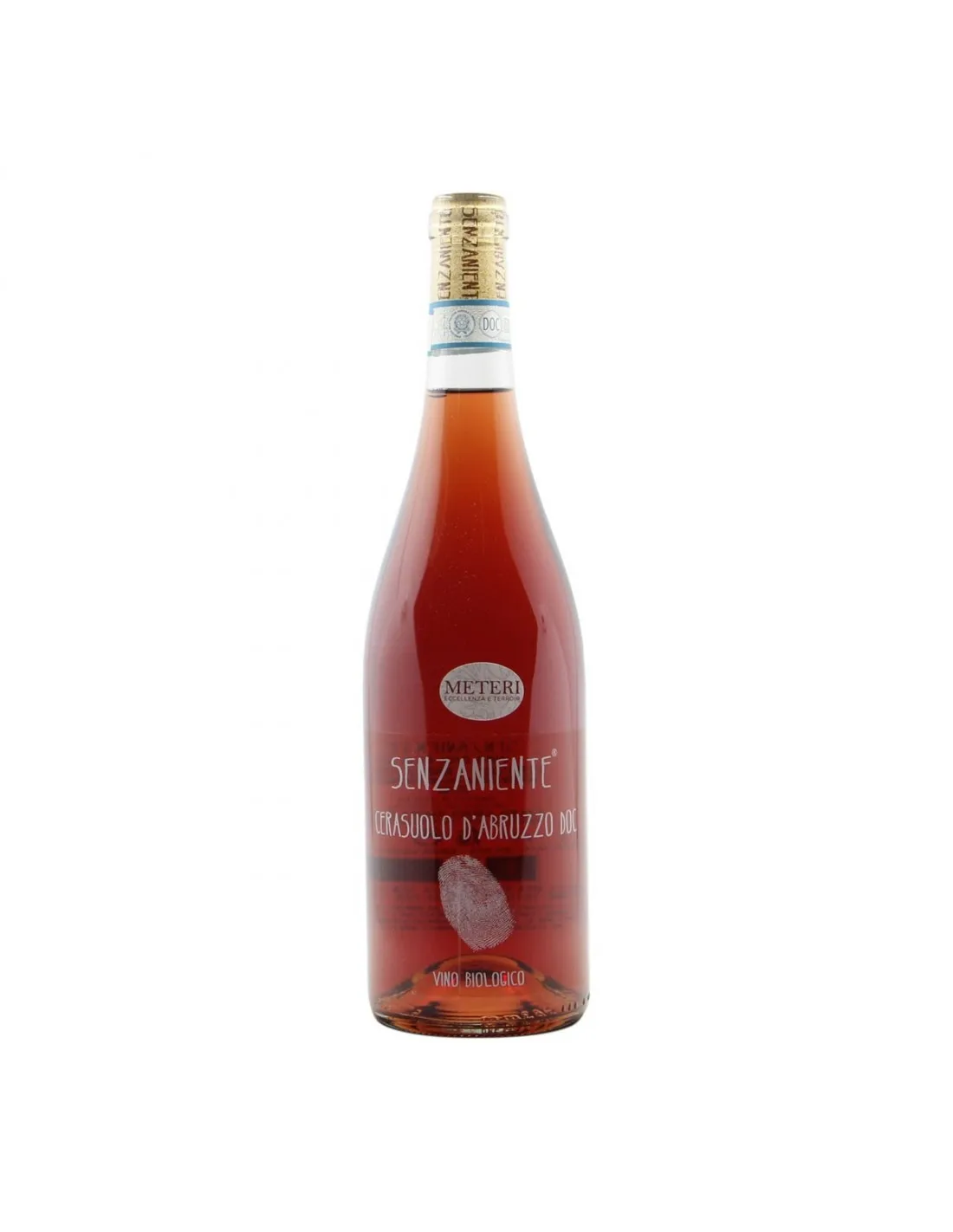 Cerasuolo d Abruzzo Senzaniente 2019 Italian Rose Wine Natural Organic Glass Bottle 750ml vino elegant soft alcoholic beverage