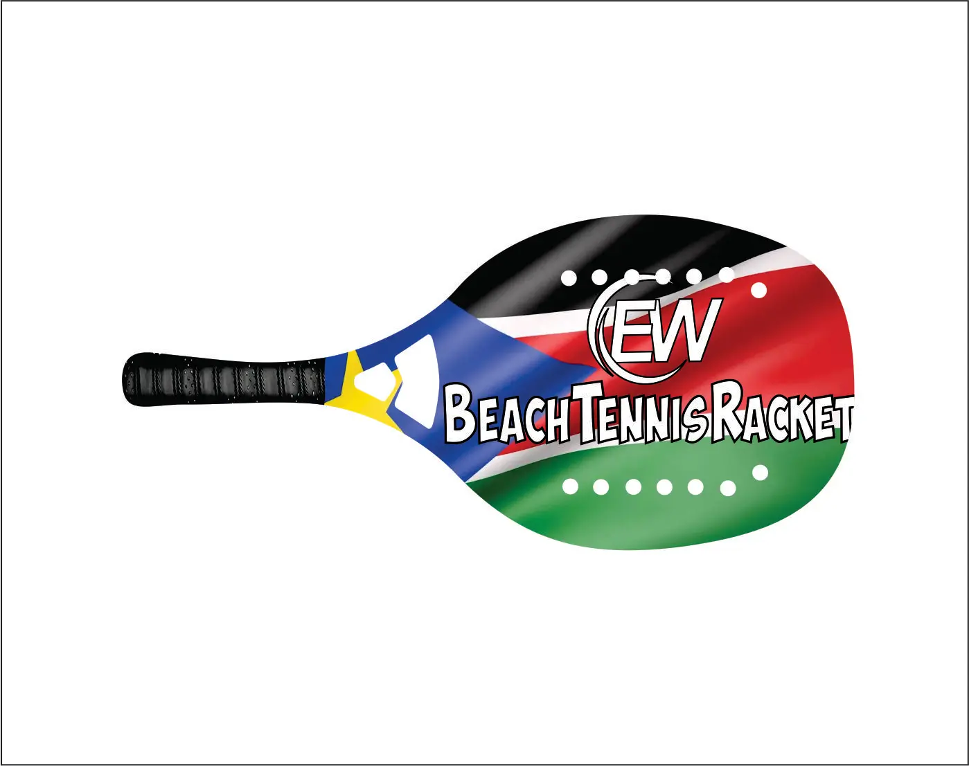 
Beach Tennis Rackets Custom Carbon glass Beach Paddle/Padel Racket with your logos and color combinations 