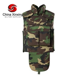 Factory black khaki camouflage level 4 military vest bulletproof full body armor
