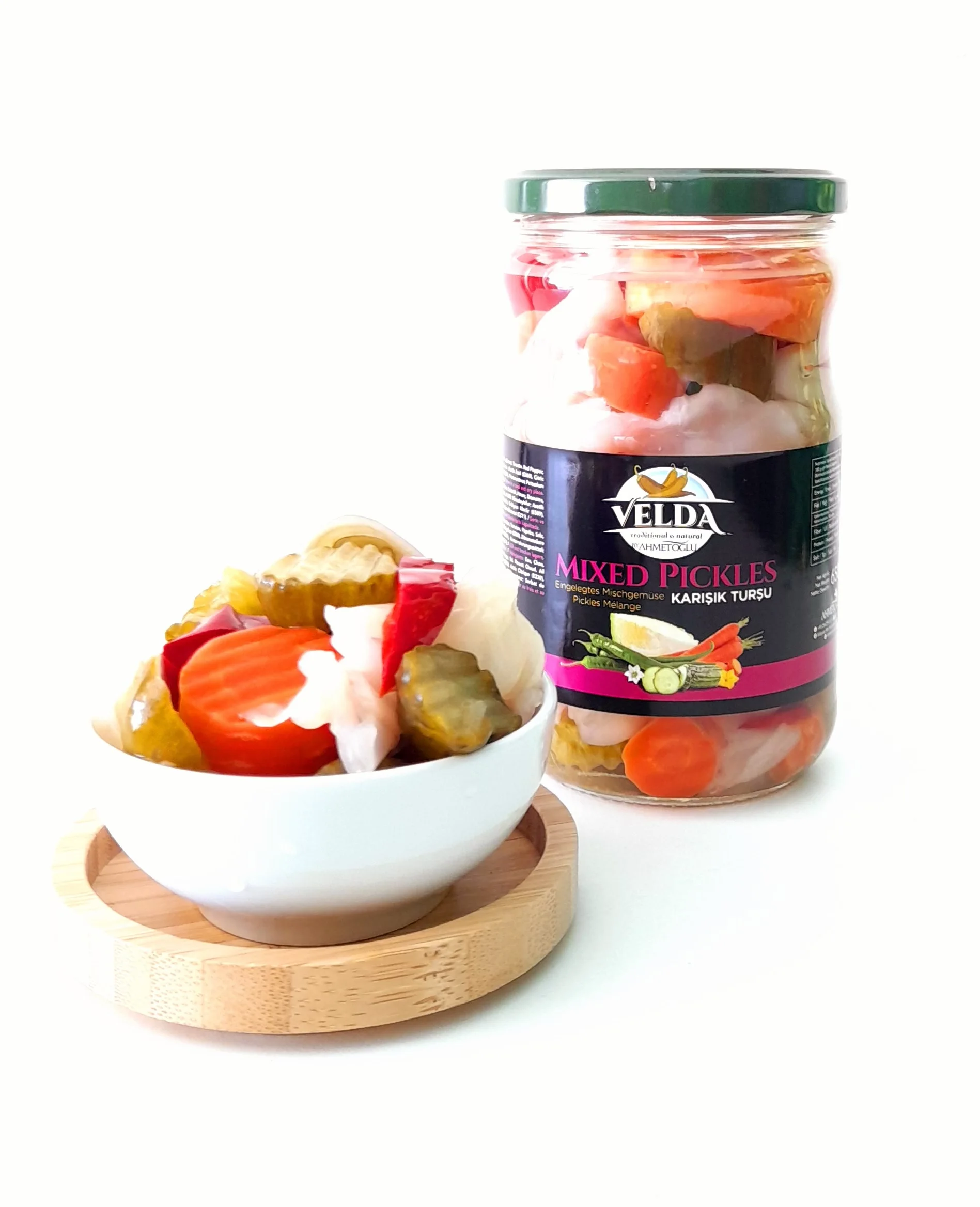 Абсолютно новый и самый продаваемый Оптовый продукт-смешанные Марины-стеклянная банка объемом 660 куб. См