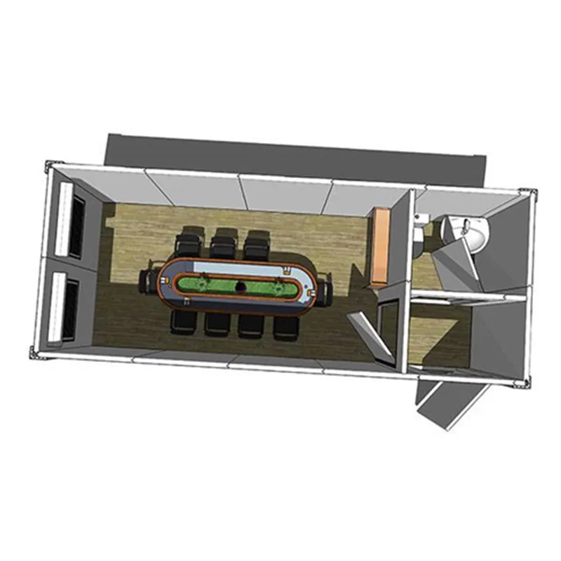 Модульный портативный контейнер для дома и офиса, 40 футов, 40 футов, 40 футов