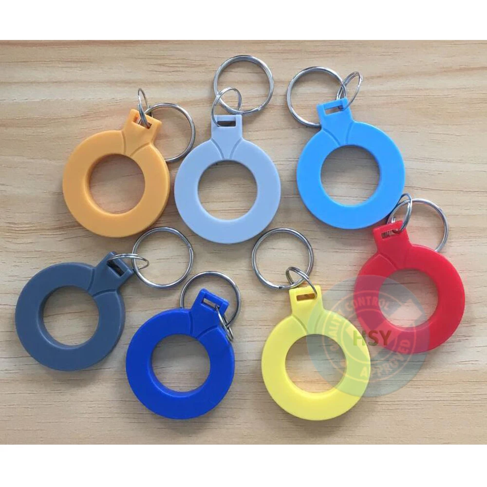 Wholesaler em 125khz tk4100 chip ABS Material RFID keyfob
