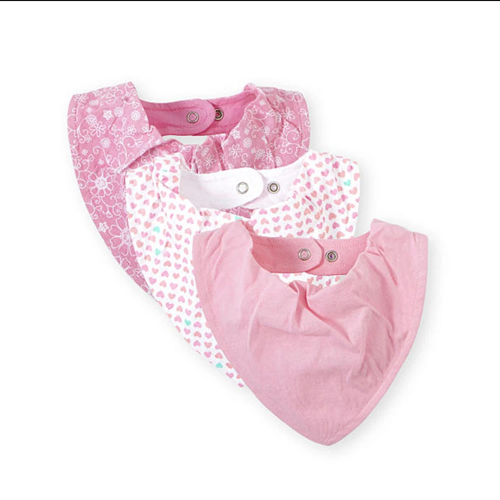 
Organic Cotton Bibs Toddler Baby Bandana Drool Bibs Manufacturer 