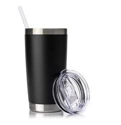 Dishwasher Safe Vacuum Insulated Tumbler 20oz Traditional Stainless Steel Tumbler