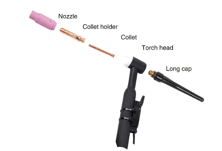 4M WP26 Tig Welding Torch With Accessories