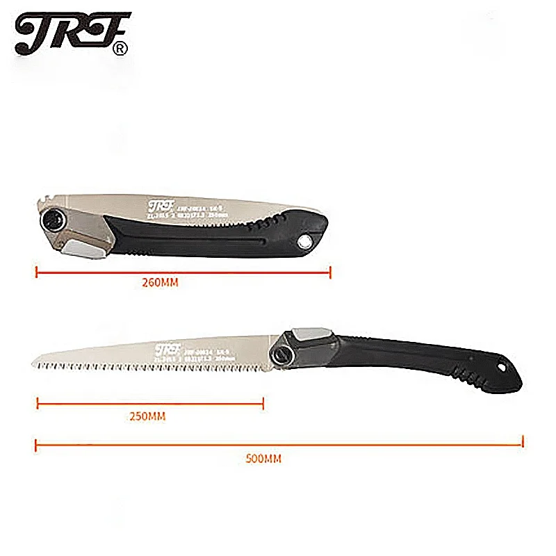 JRF Garden Pruning Handsaw Folding Hand Saw Three-Edged Teeth Hand Garden Saw 250mm