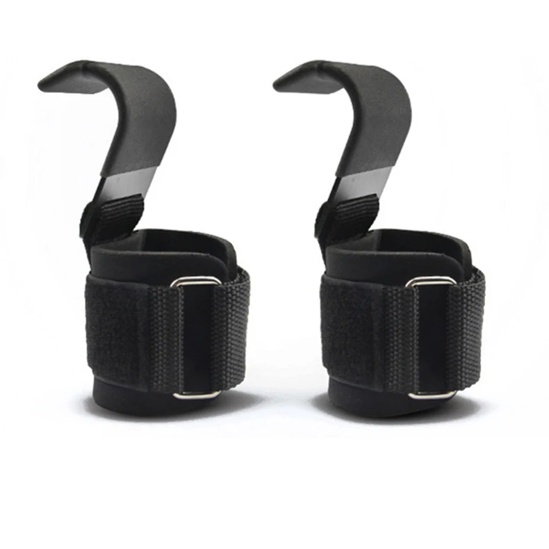 Wholesale Gym Fitness Power Weightlifting Brace Wrist Hooks Grips Wrist Straps Wraps Wrist support