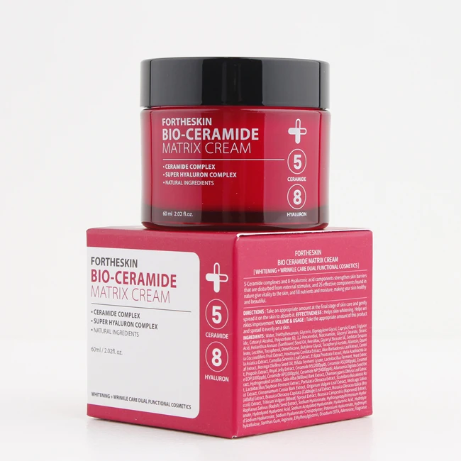 BIO CERAMIDE MATRIX CREAM for Korean Skincare Cosmetics Wrinkle Smoothing Day Cream Hydrates, Firms Morning cream