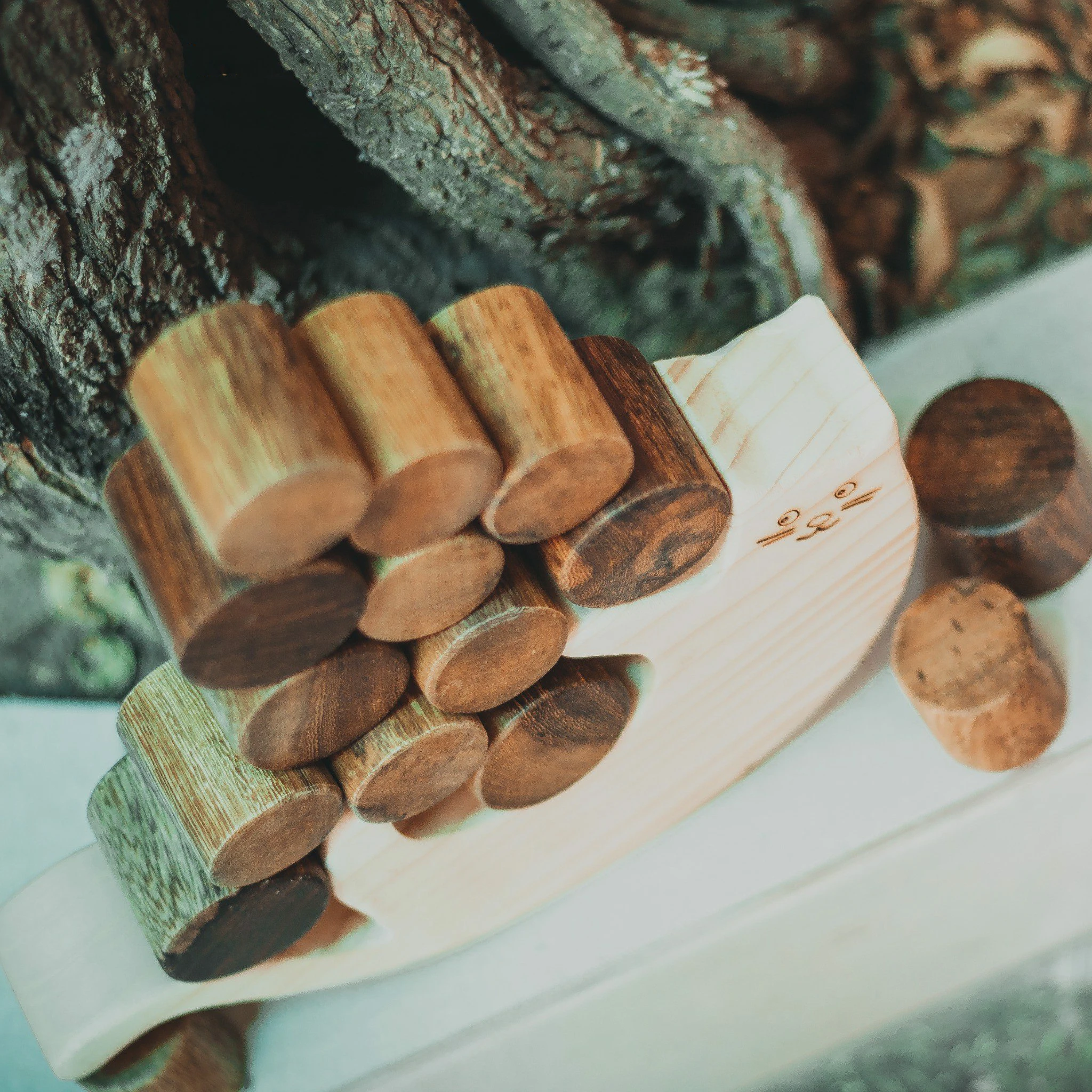 OEM - ODM Cat-Shaped Wooden Block Balance Game - The Best Educational Toy For Boys And Girls 1 2 Years Old