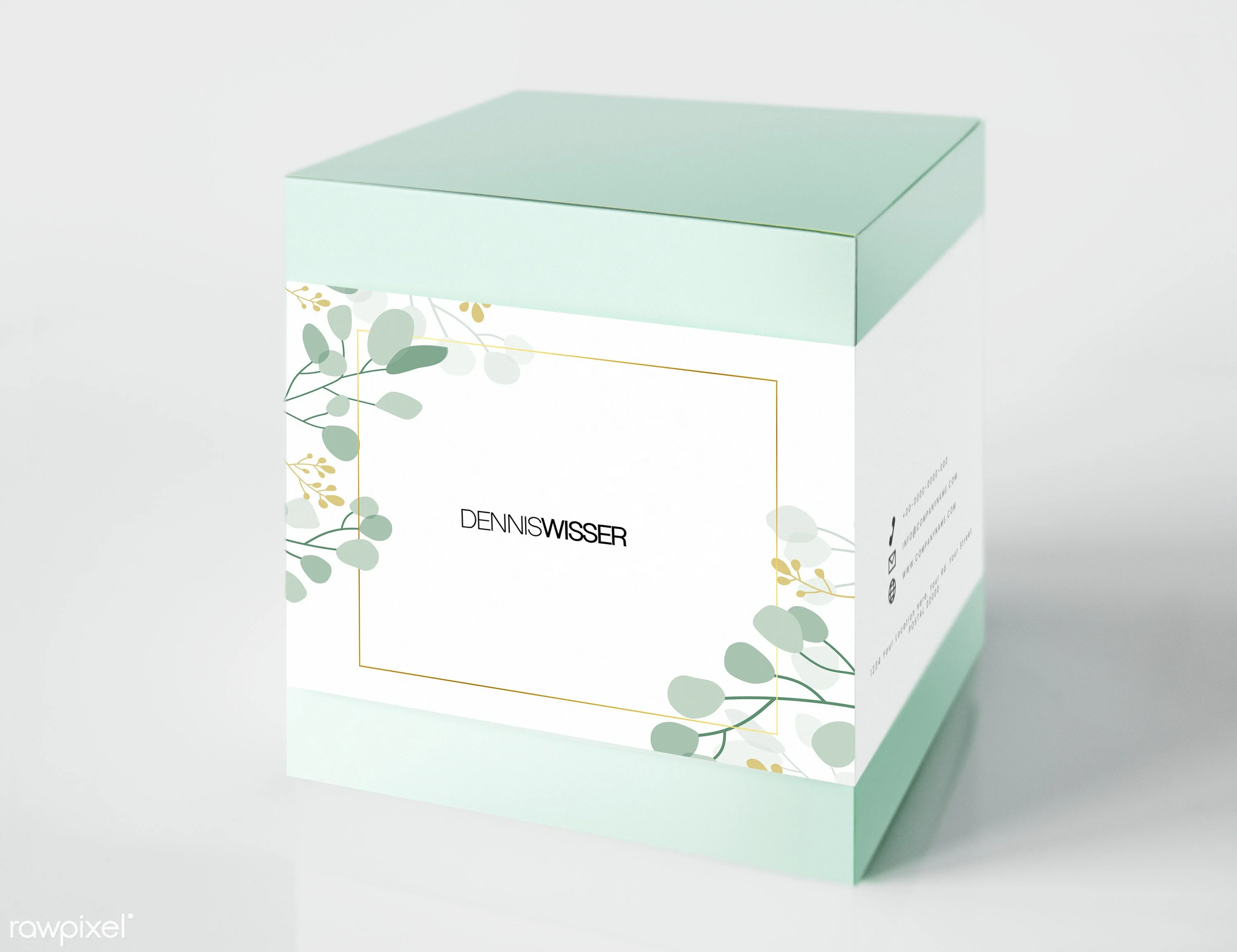 Thai Premium Gift Lift Lid Paper Box